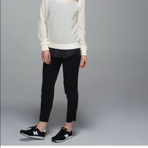 RARE Lululemon Athletica Straight to Class pants